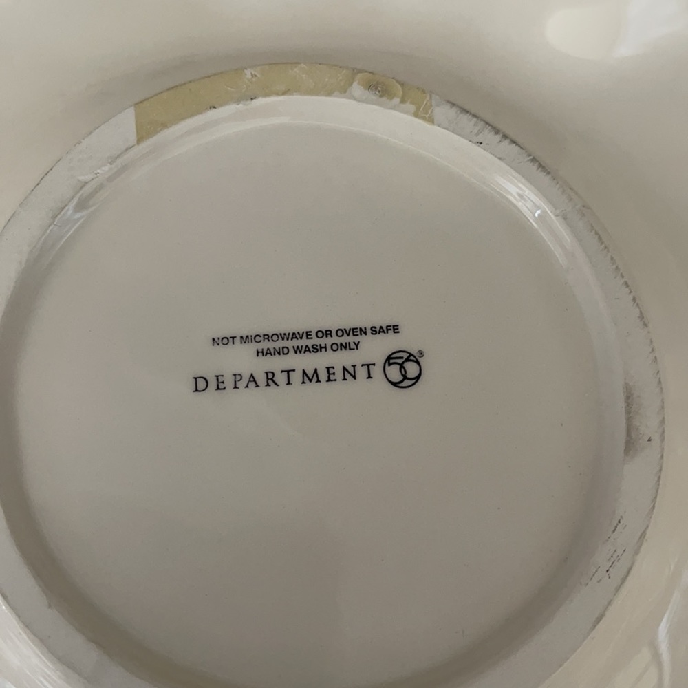 Department56 Flower DeviledEgg CeramicServing Tray - Picture 8 of 8